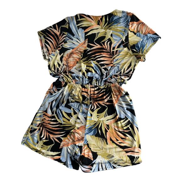 NWT 143 STORY BY LINE UP Drop Shoulder  Romper w/Elastic Waist Sizes 1XL-3XL - Picture 4 of 5